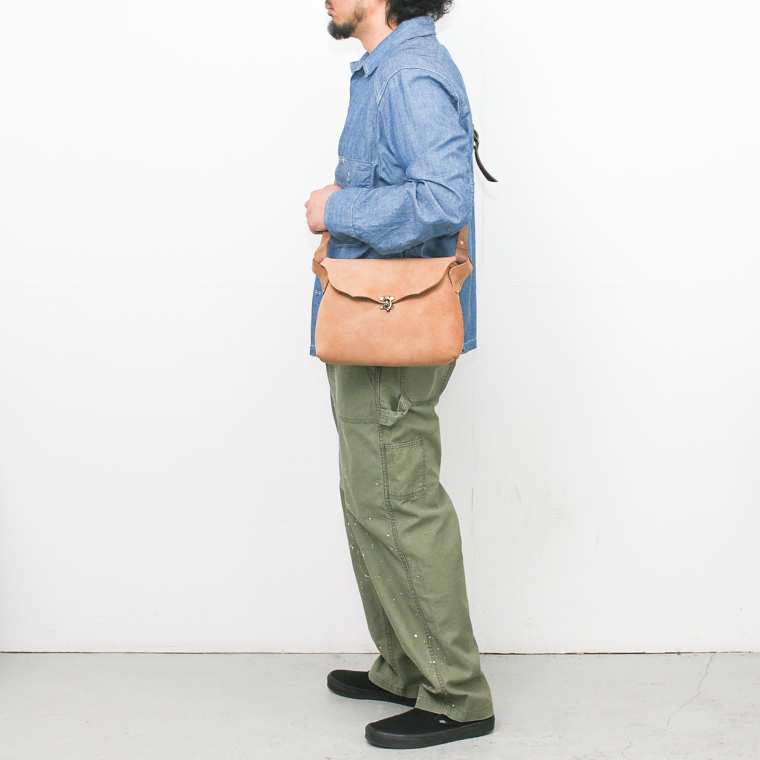 FERNAND LEATHER フェルナンドレザー iPad Latch Pouch スエード