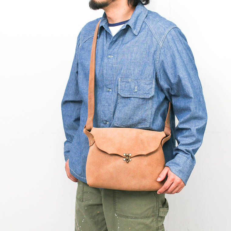 FERNAND LEATHER フェルナンドレザー iPad Latch Pouch スエード