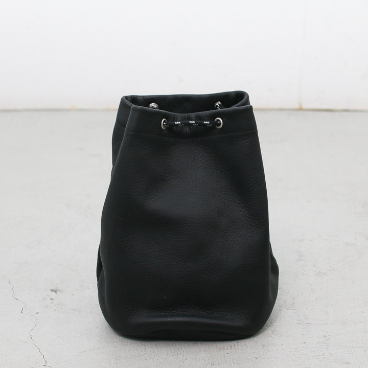 Mr.OLDMAN  Leather Drawstring Bag