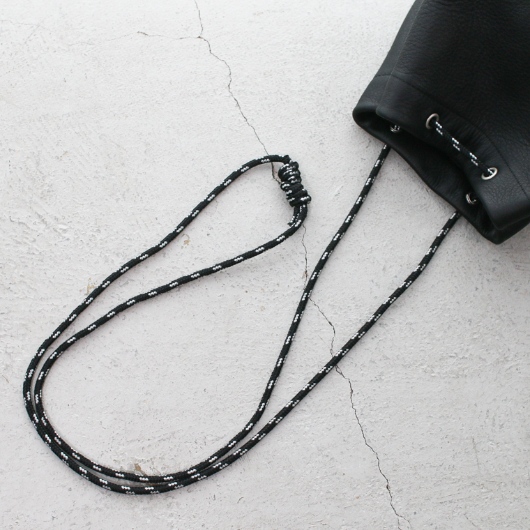 Mr.OLDMAN  Leather Drawstring Bag