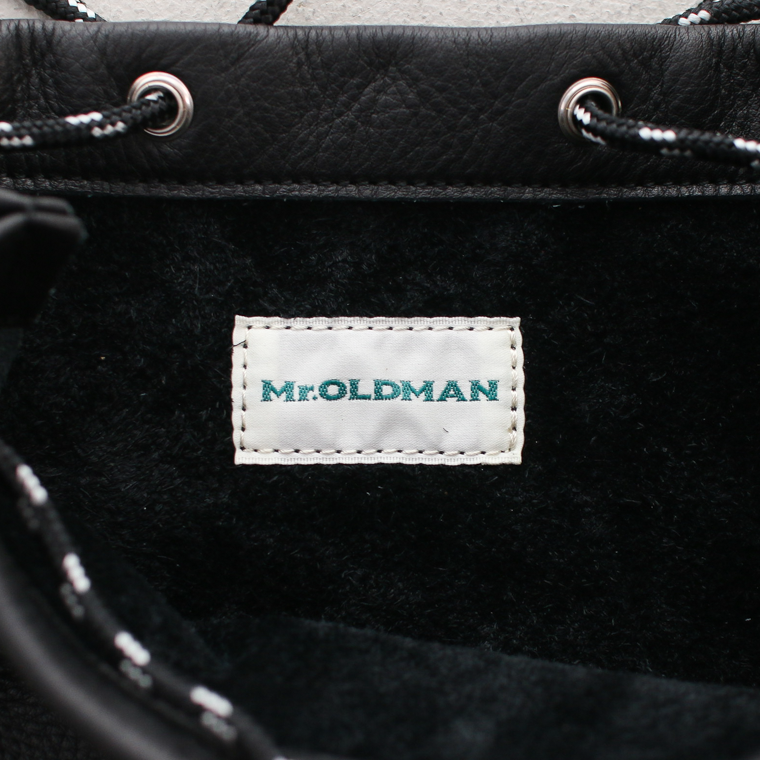 Mr.OLDMAN  Leather Drawstring Bag