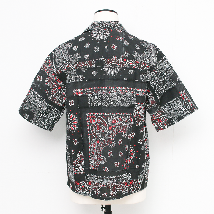 redad  made in USA Bandana Remake Shirt Black
