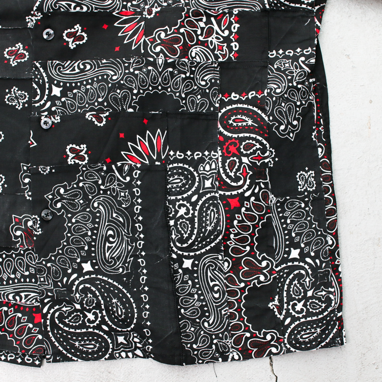 redad  made in USA Bandana Remake Shirt Black