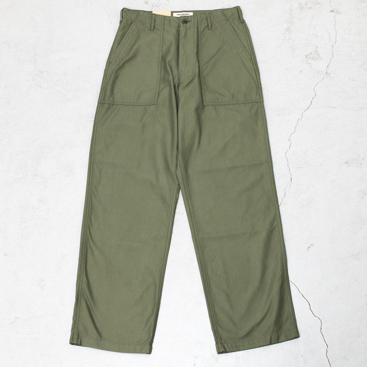 FOB factory エフオービーファクトリー F0540 BAKER PANTS TYPE2 Olive