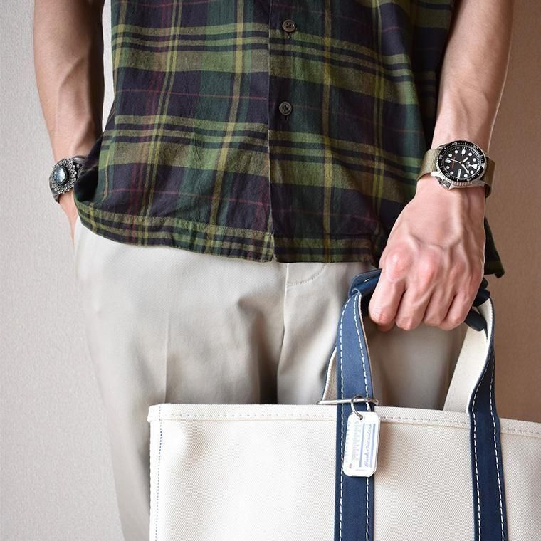 BARKOUTSIDERS バークアウトサイダーズ OLD CARRY HANDLE Navy Blue