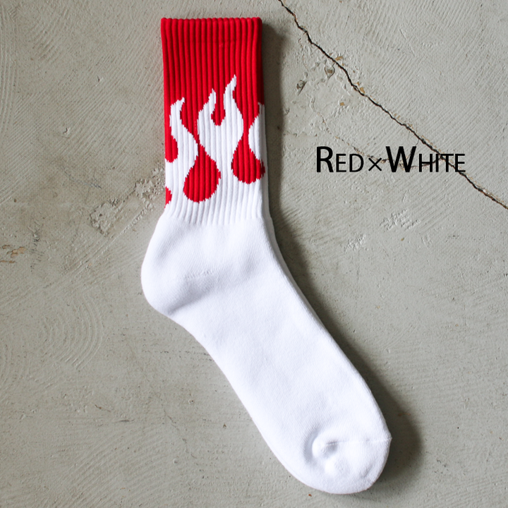 TONNY SOCKS トニーソックス 靴下 ファイヤーパターン