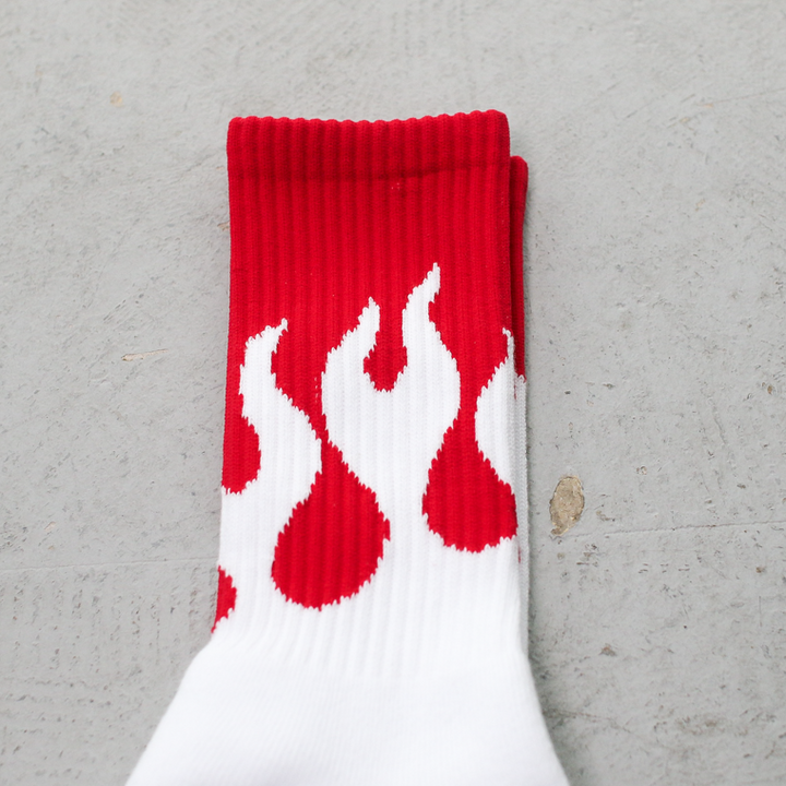 TONNY SOCKS トニーソックス 靴下 ファイヤーパターン