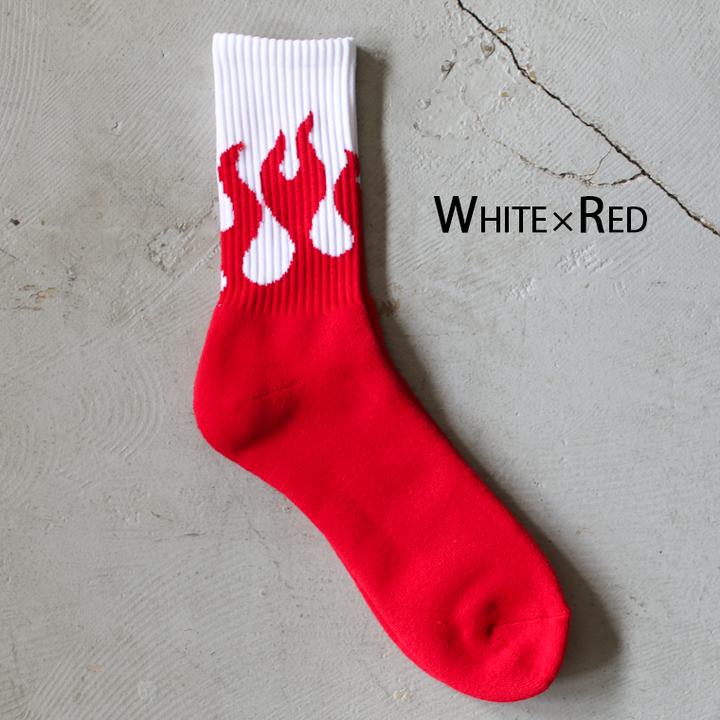 TONNY SOCKS トニーソックス 靴下 ファイヤーパターン