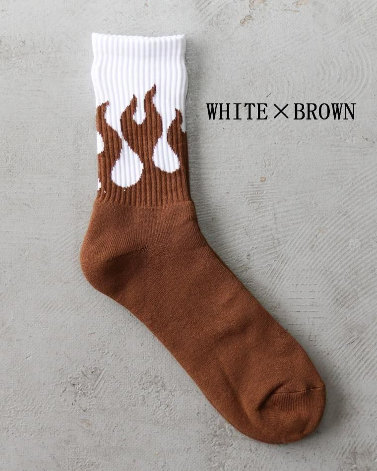 TONNY SOCKS トニーソックス 靴下 ファイヤーパターン