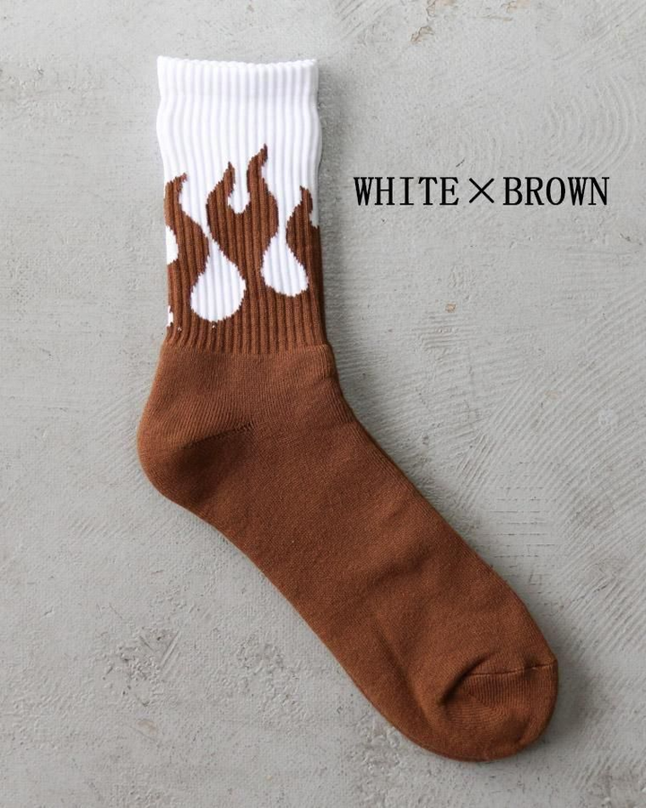 TONNY SOCKS トニーソックス 靴下 ファイヤーパターン