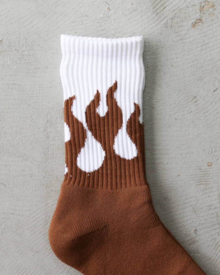 TONNY SOCKS トニーソックス 靴下 ファイヤーパターン