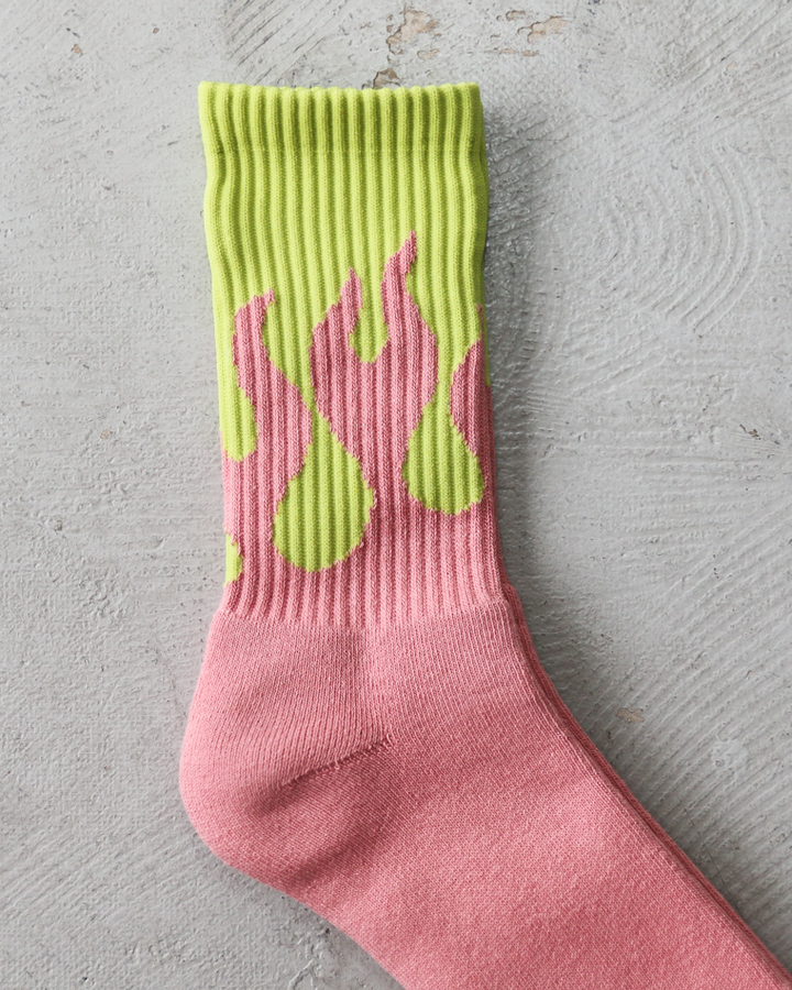 TONNY SOCKS トニーソックス 靴下 ファイヤーパターン