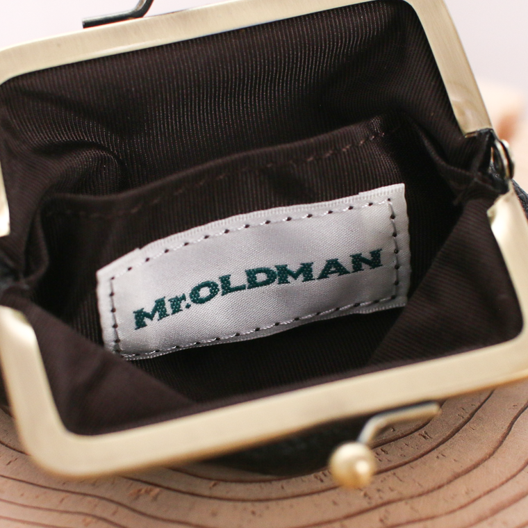 Mr.OLDMAN  Deer Leather Clasp Purse Wallet  Produced in Mount Akagi