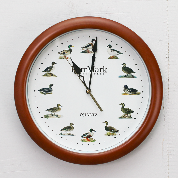 ParrMark CRAFT WORKS DUCK WALL CLOCK