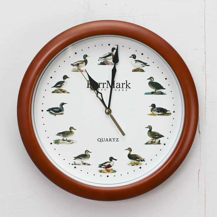 ParrMark CRAFT WORKS DUCK WALL CLOCK