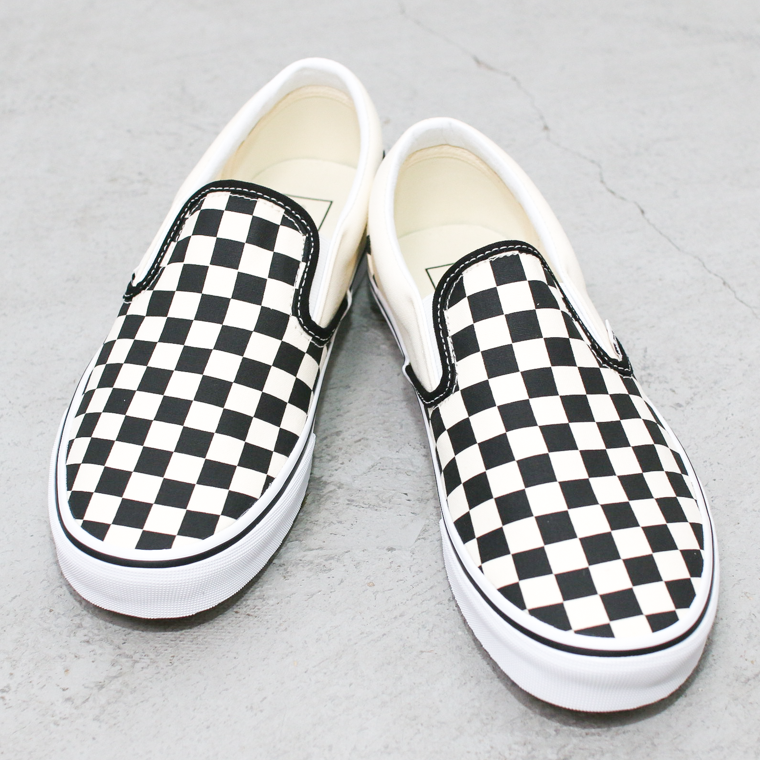 VANS  ヴァンズ  Classic Slip-On VN000EYEBWW チェッカー