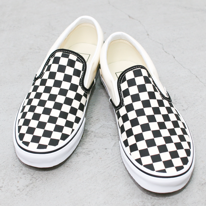 VANS  ヴァンズ  Classic Slip-On VN000EYEBWW チェッカー
