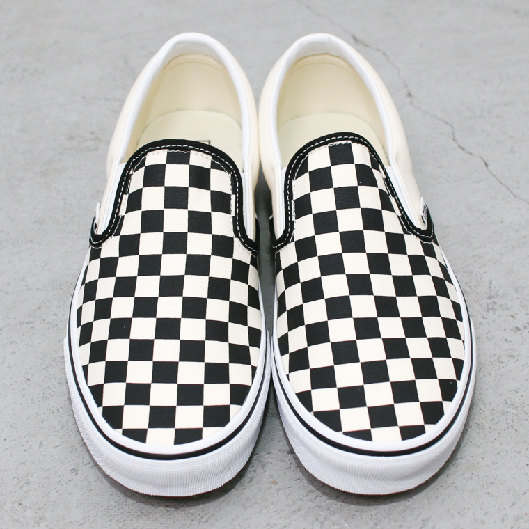 VANS  ヴァンズ  Classic Slip-On VN000EYEBWW チェッカー