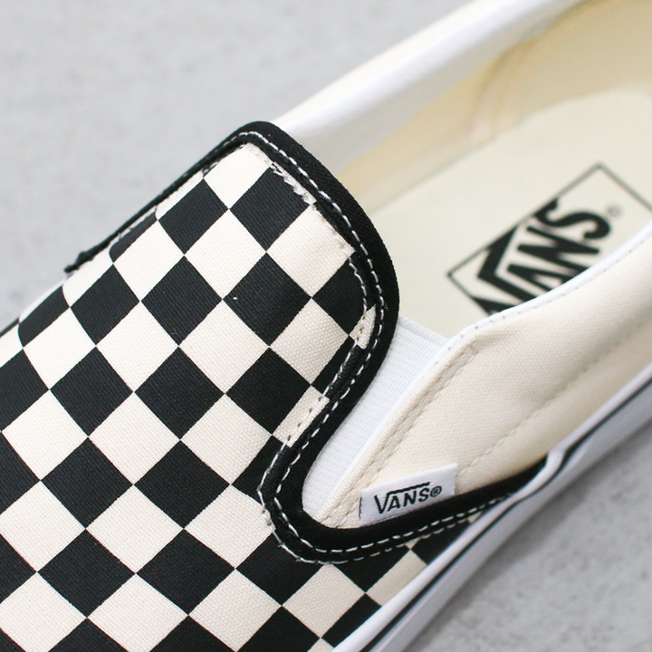 VANS  ヴァンズ  Classic Slip-On VN000EYEBWW チェッカー