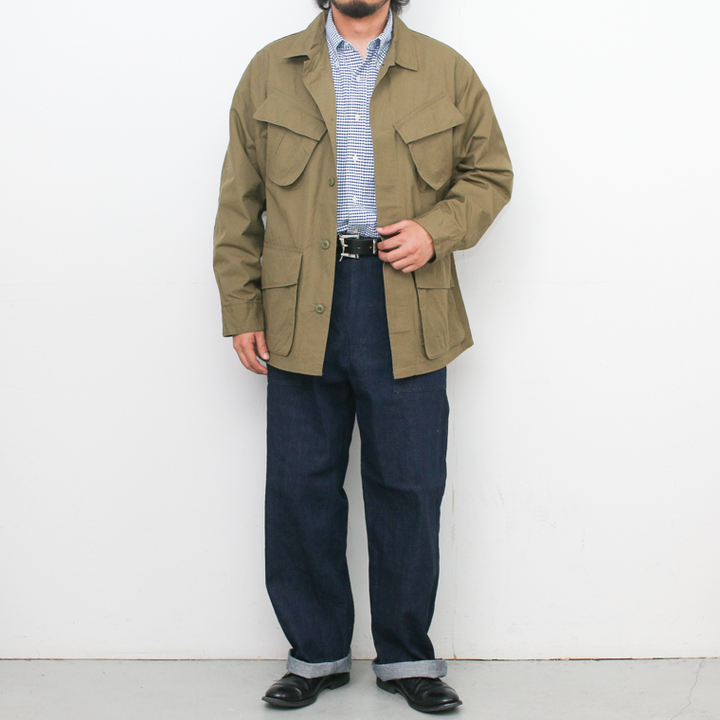 FOB factory エフオービーファクトリー F0541 DENIM BAKER PANTS
