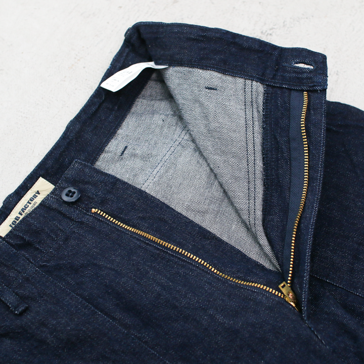 FOB factory エフオービーファクトリー F0541 DENIM BAKER PANTS