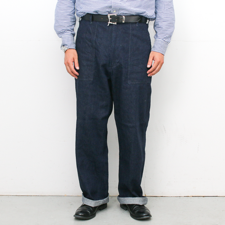 FOB factory エフオービーファクトリー F0541 DENIM BAKER PANTS