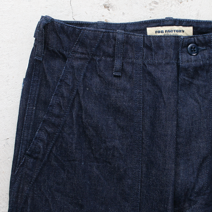 FOB factory エフオービーファクトリー F0541 DENIM BAKER PANTS