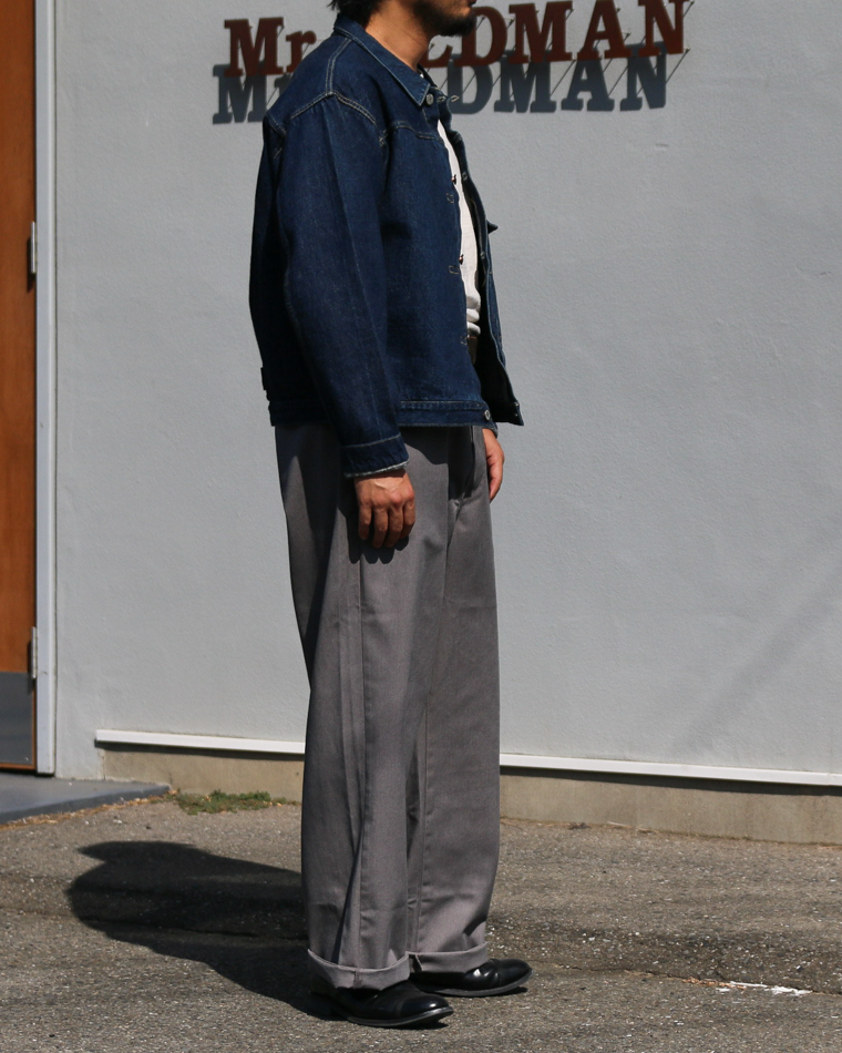 TUF-NUT  TN42597H T/C WIDE WORK TROUSERS AGING MODEL