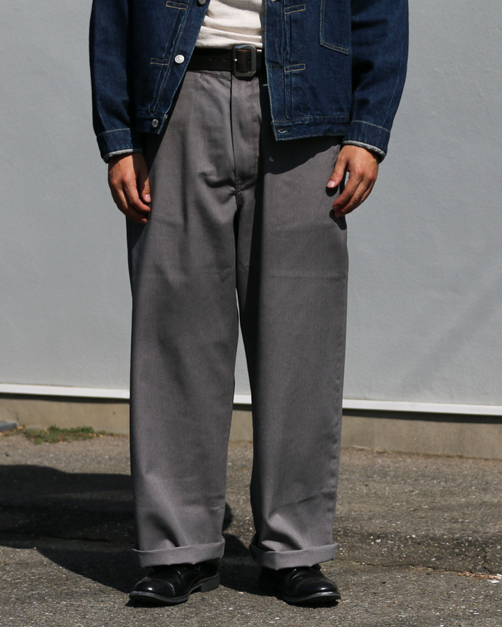 TUF-NUT  TN42597H T/C WIDE WORK TROUSERS AGING MODEL