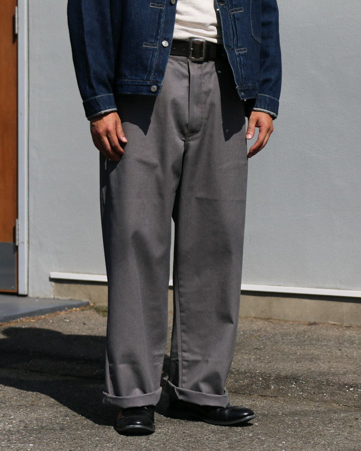 TUF-NUT  TN42597H T/C WIDE WORK TROUSERS AGING MODEL