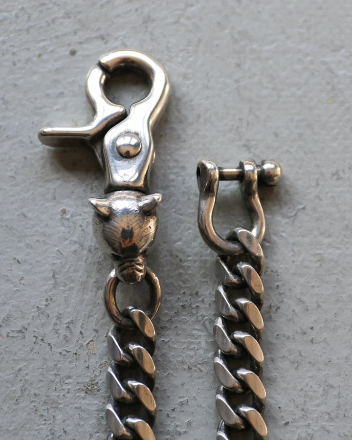 Mr.OLDMAN ミスターオールドマン Bear Head Wallet Chain