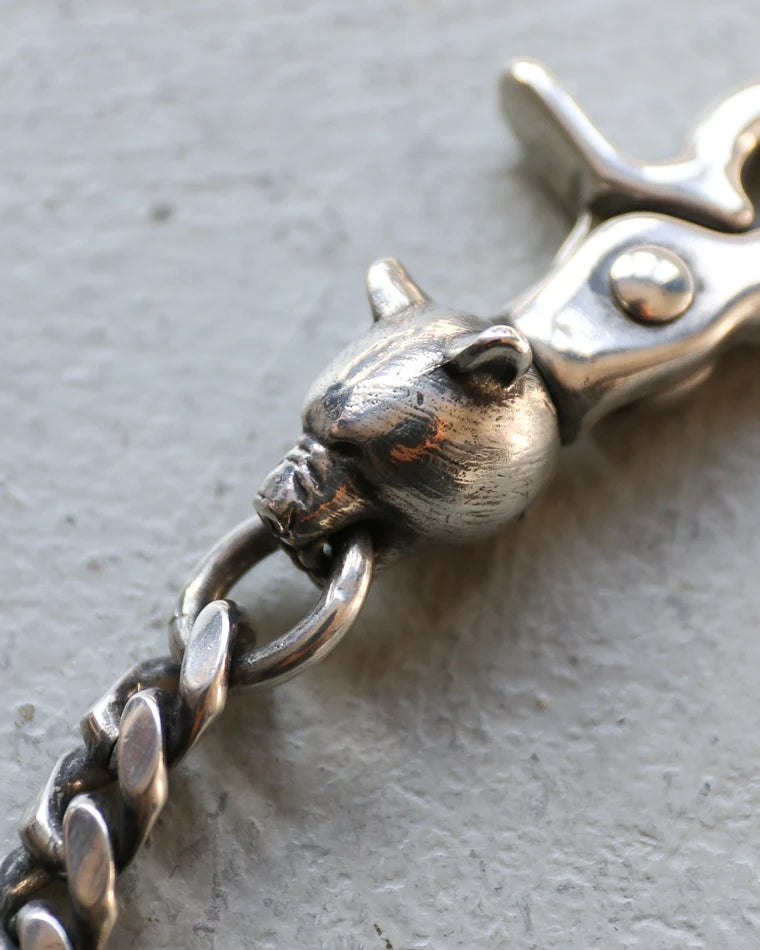 Mr.OLDMAN ミスターオールドマン Bear Head Wallet Chain