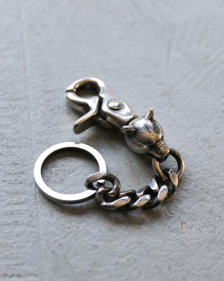 Mr.OLDMAN ミスターオールドマン Bear Head Snap Hook Long
