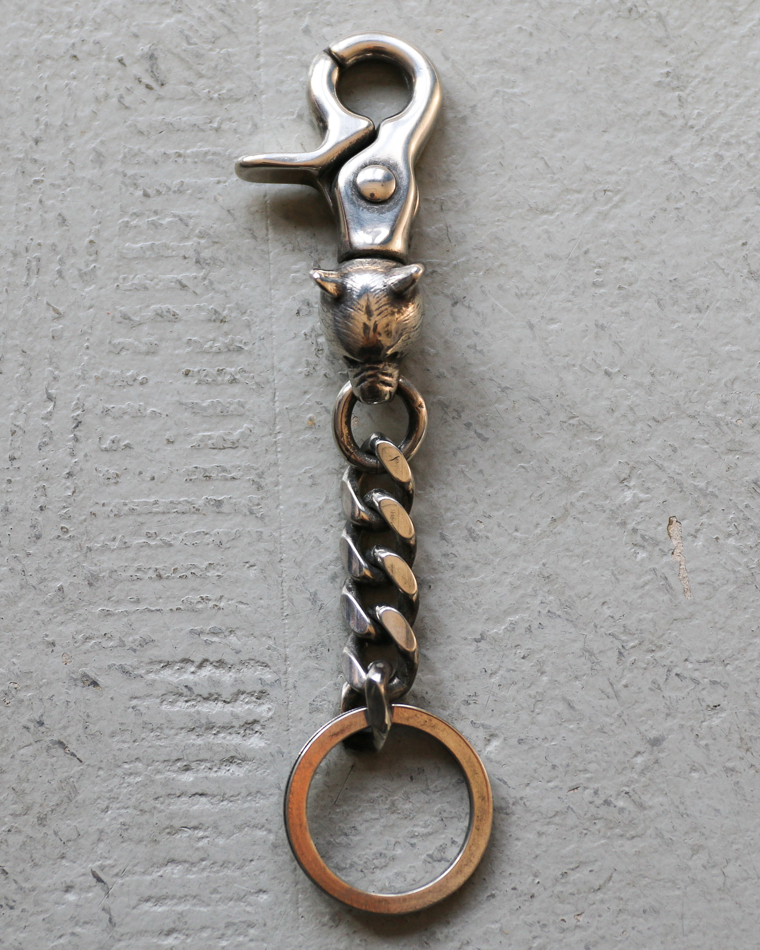 Mr.OLDMAN ミスターオールドマン Bear Head Snap Hook Long