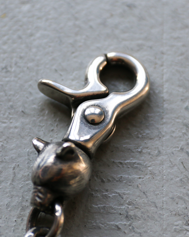 Mr.OLDMAN ミスターオールドマン Bear Head Snap Hook Long