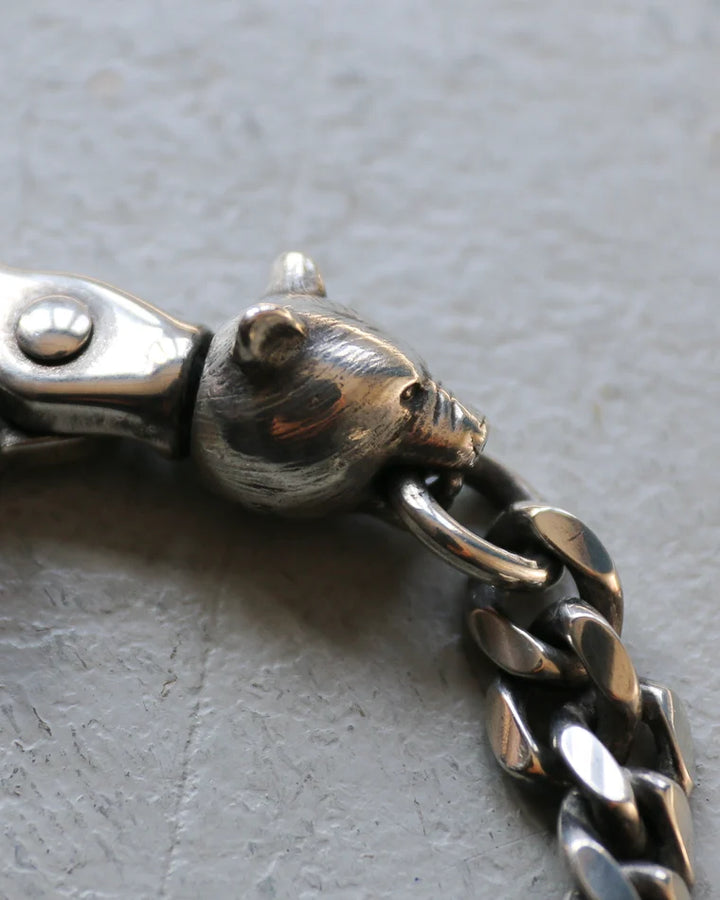 Mr.OLDMAN ミスターオールドマン Bear Head Snap Hook Long