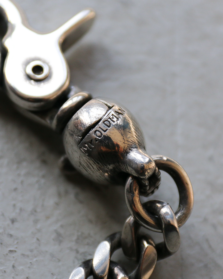 Mr.OLDMAN ミスターオールドマン Bear Head Snap Hook Long