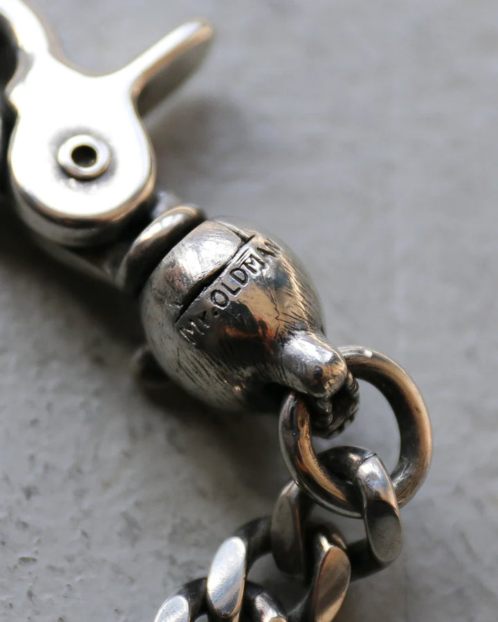 Mr.OLDMAN ミスターオールドマン Bear Head Snap Hook Long