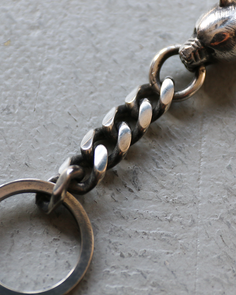 Mr.OLDMAN ミスターオールドマン Bear Head Snap Hook Long