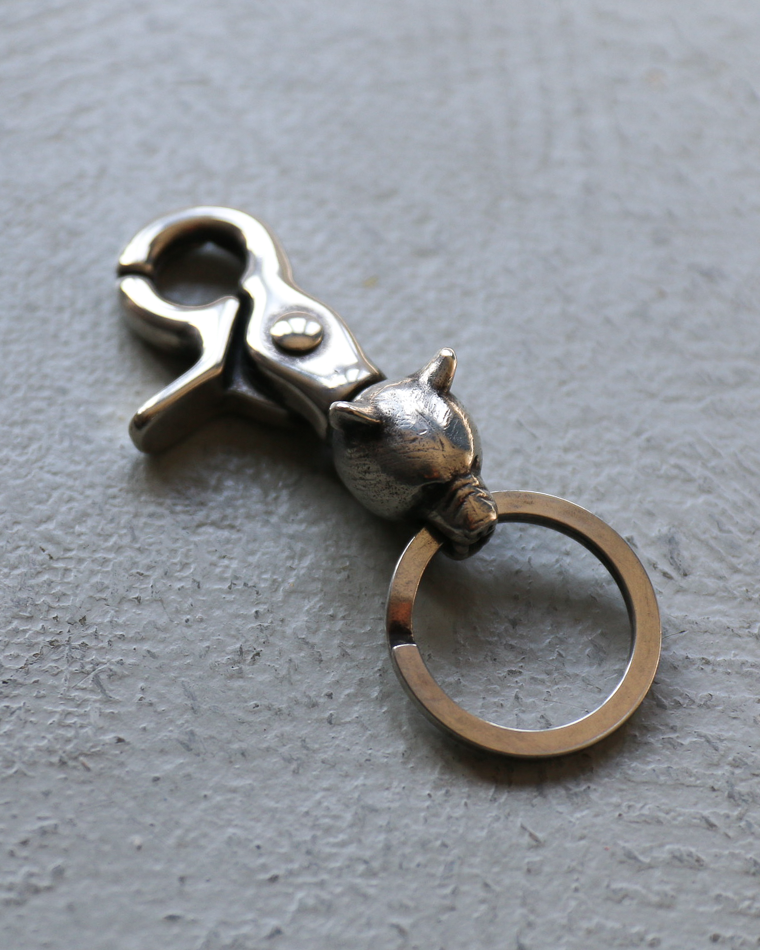 Mr.OLDMAN ミスターオールドマン Bear Head Snap Hook