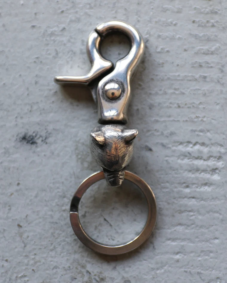 Mr.OLDMAN ミスターオールドマン Bear Head Snap Hook