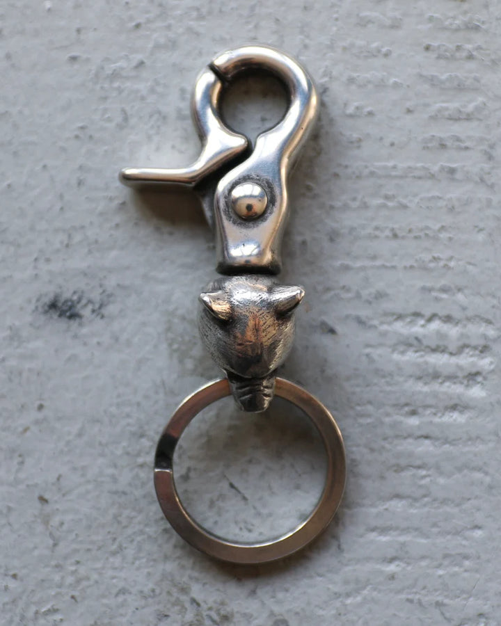 Mr.OLDMAN ミスターオールドマン Bear Head Snap Hook