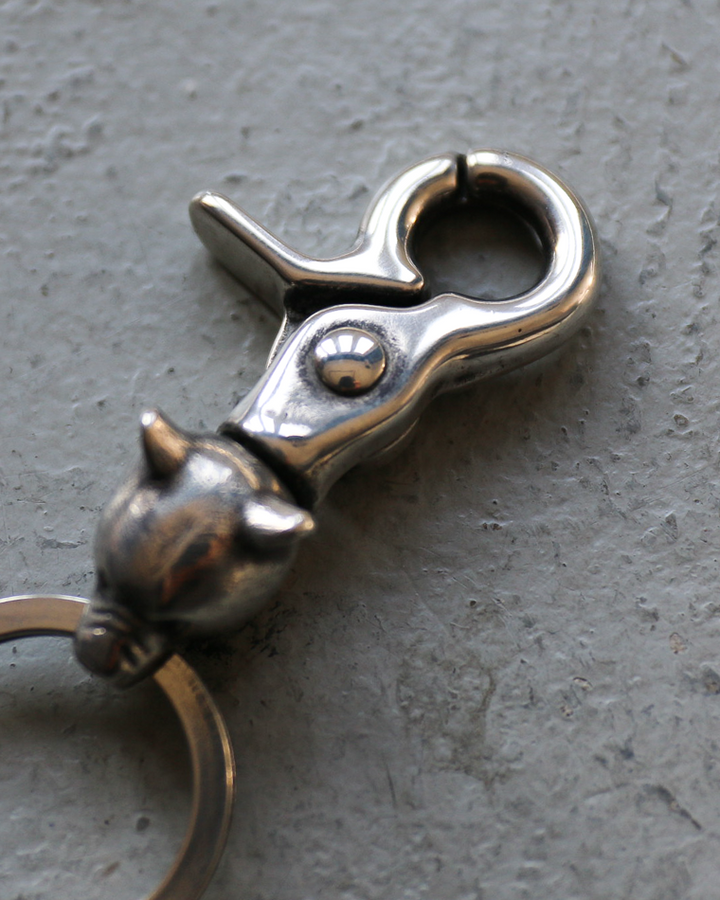 Mr.OLDMAN ミスターオールドマン Bear Head Snap Hook