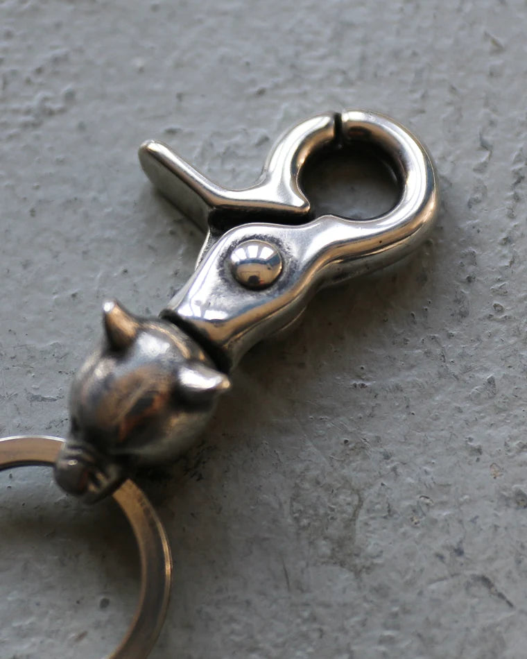 Mr.OLDMAN ミスターオールドマン Bear Head Snap Hook