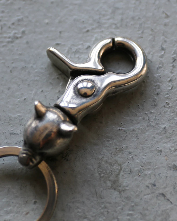Mr.OLDMAN ミスターオールドマン Bear Head Snap Hook