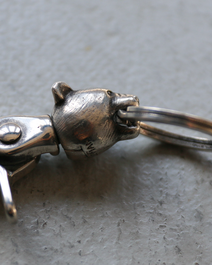 Mr.OLDMAN ミスターオールドマン Bear Head Snap Hook
