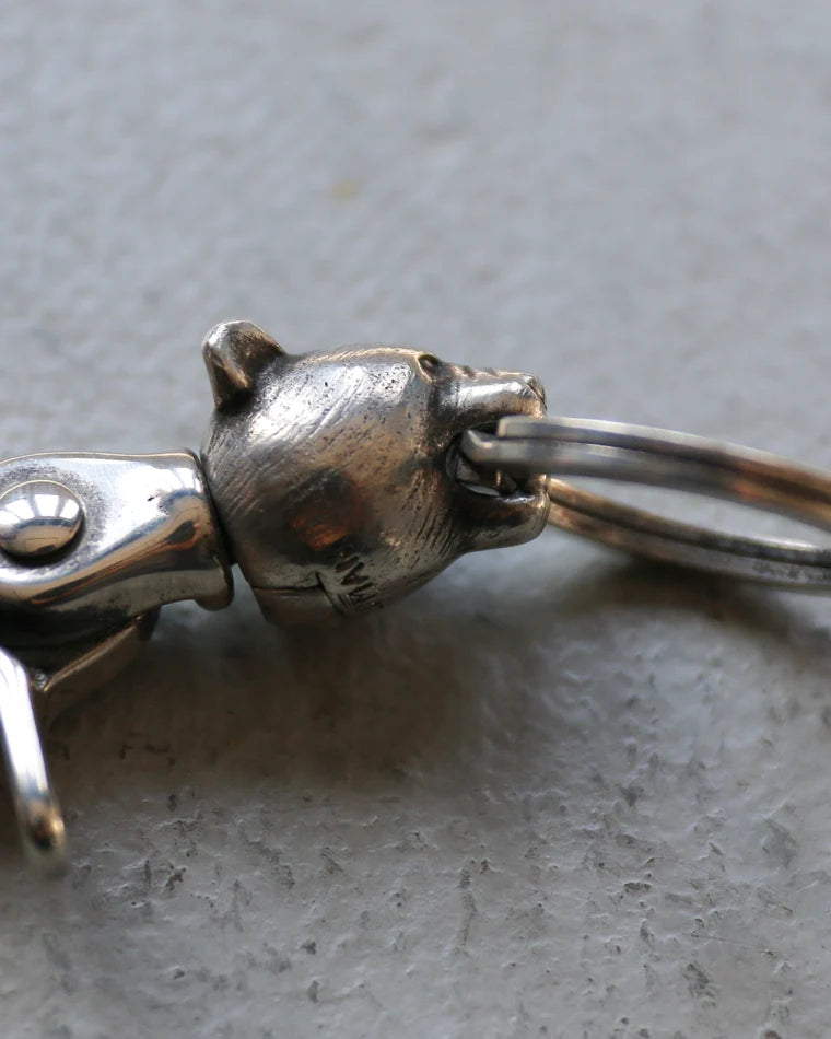 Mr.OLDMAN ミスターオールドマン Bear Head Snap Hook