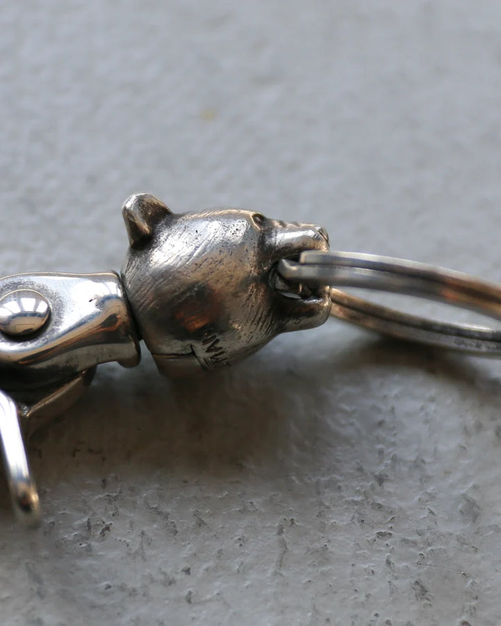 Mr.OLDMAN ミスターオールドマン Bear Head Snap Hook