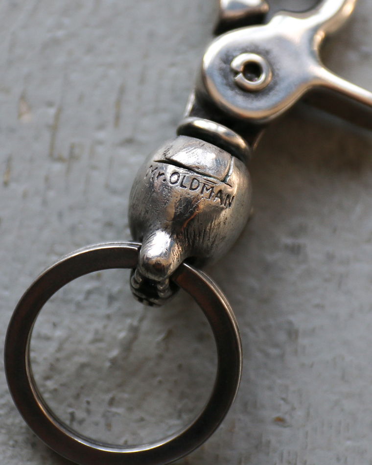 Mr.OLDMAN ミスターオールドマン Bear Head Snap Hook
