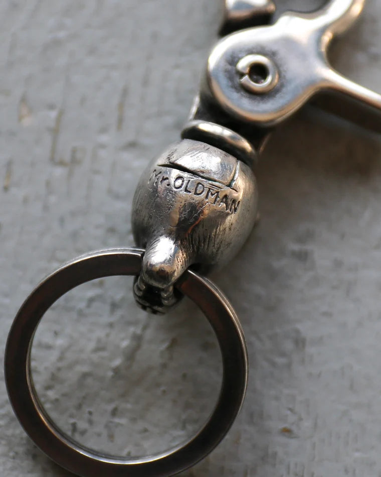Mr.OLDMAN ミスターオールドマン Bear Head Snap Hook